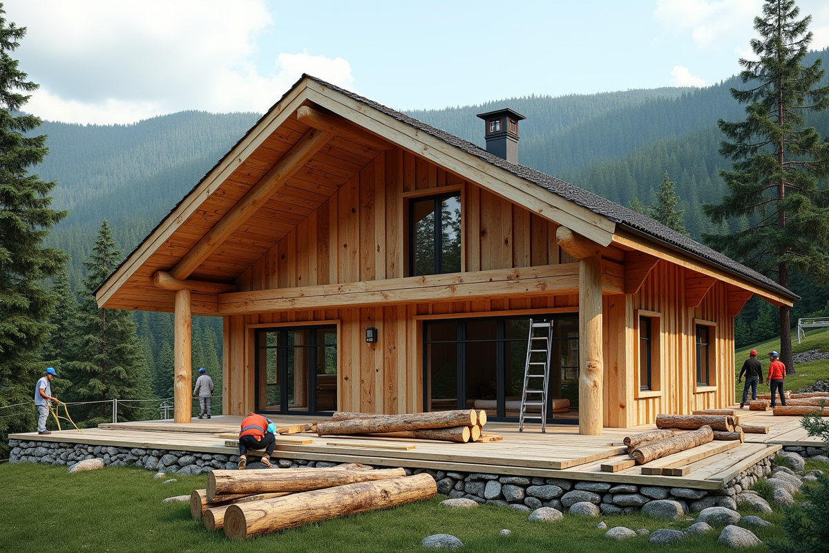 chalet bois