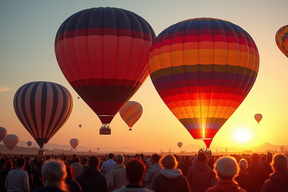 montgolfière ciel
