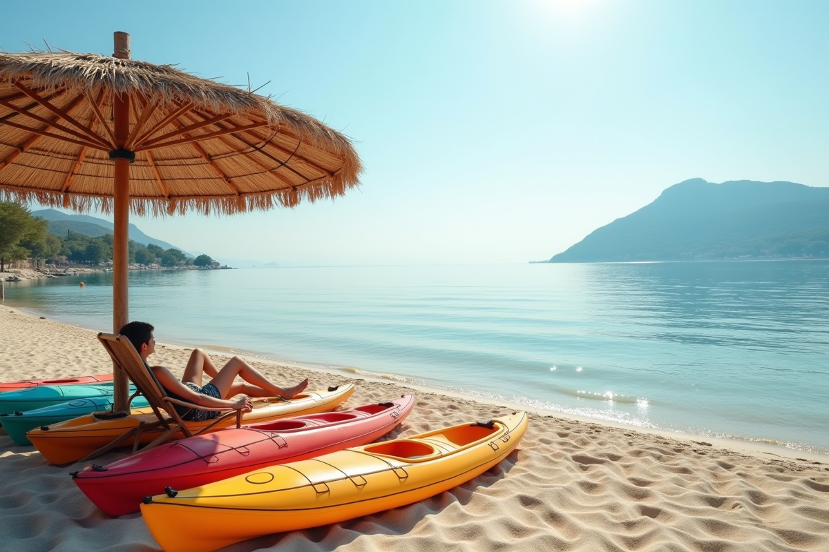 plage détente